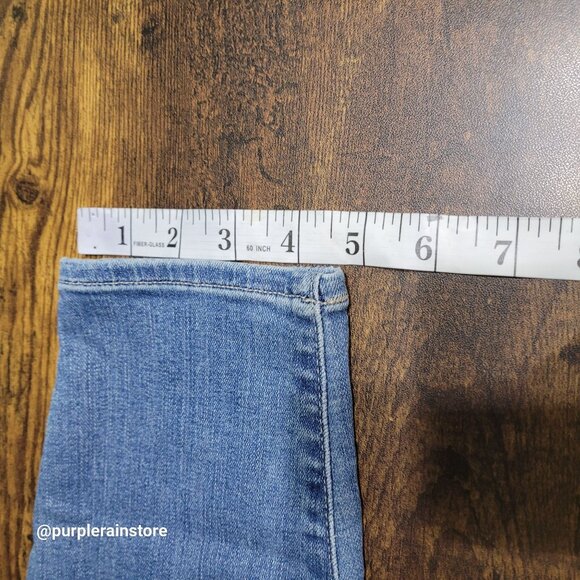 Lucky Brand Jeans 4 Lolita Skinny Crop Low Rise Medium Light Wash Stretch Denim - Picture 11 of 12